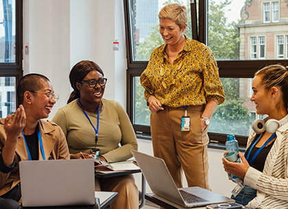 Visual of group learning 